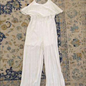 White jumpsuit!